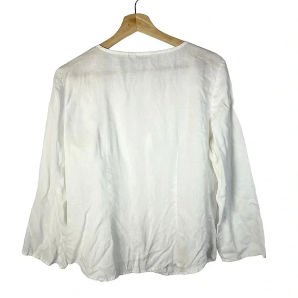 Orvis White Lightweight Outdoor Long Sleeve Button Down M - Picture 2 of 4